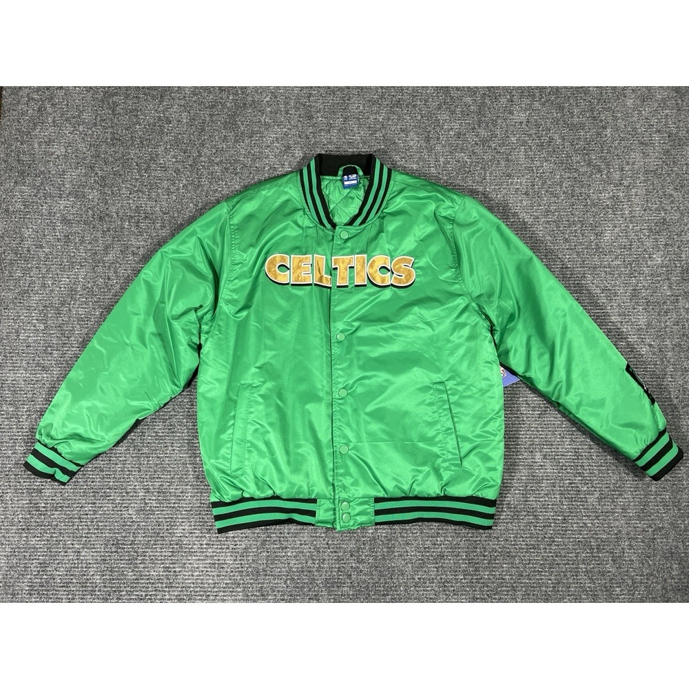 Ultra GAME Boston Celtics NBA Green Black Jacket XL